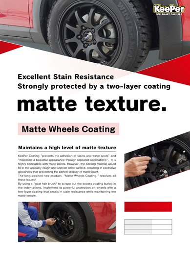 Matte Wheels Coating POP